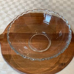 Vintage Fostoria century pattern large bowl